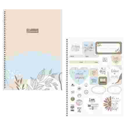 CADERNO 10X1 CAPA DURA LUMINE 